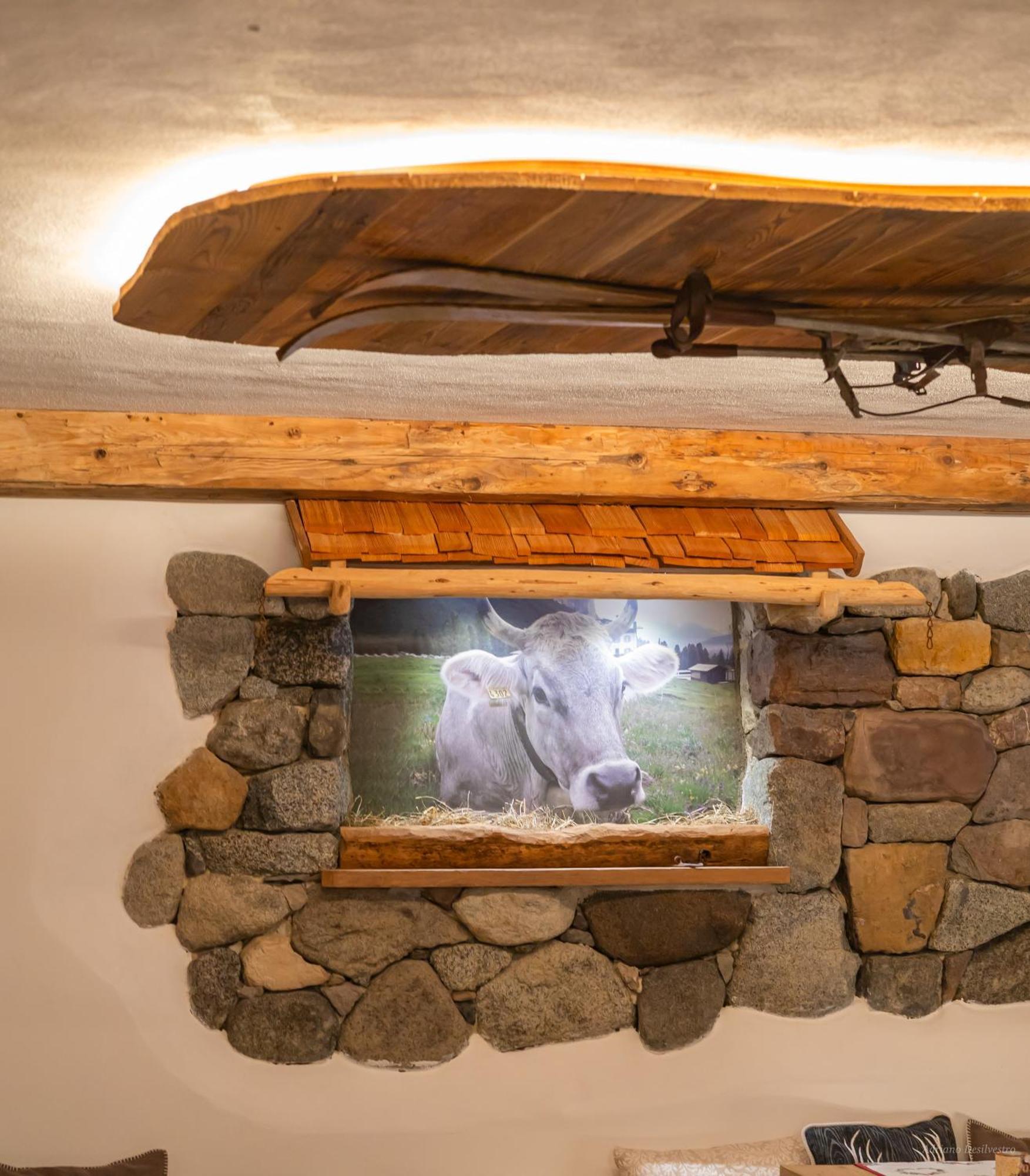Hotel Majon De La Nona Pozza di Fassa Zewnętrze zdjęcie