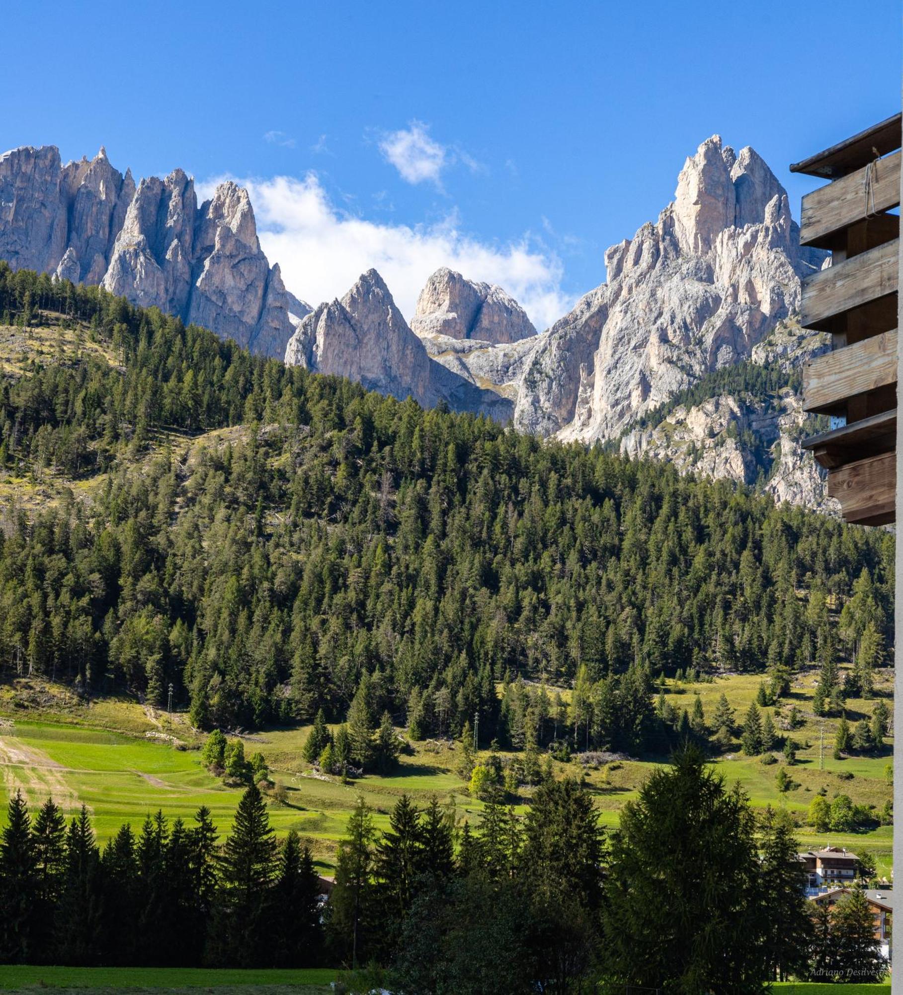 Hotel Majon De La Nona Pozza di Fassa Zewnętrze zdjęcie